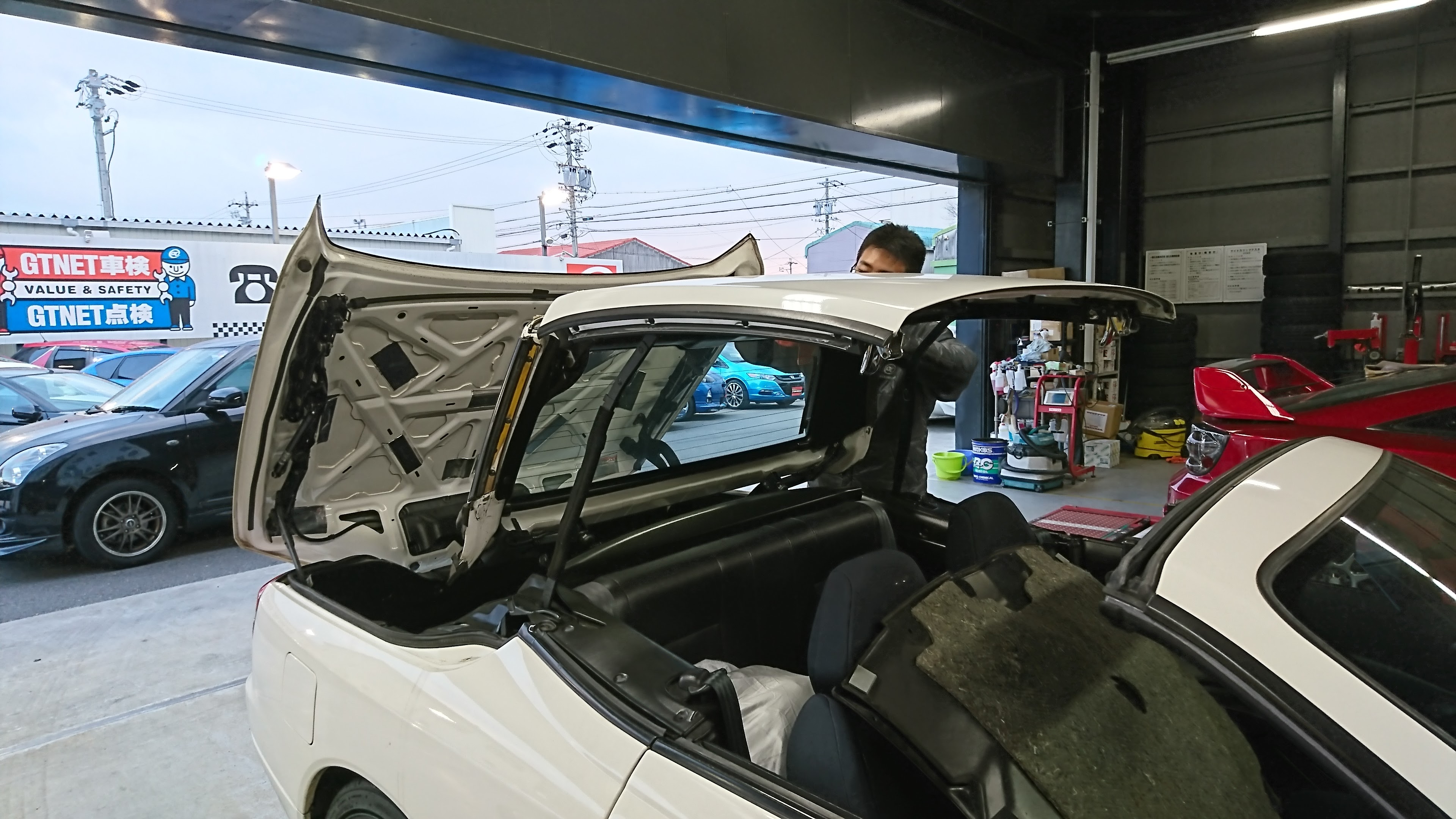 日産 S15 シルビア ヴァリエッタ ウェザーストリップ 交換 保障修理 | GTNET愛知