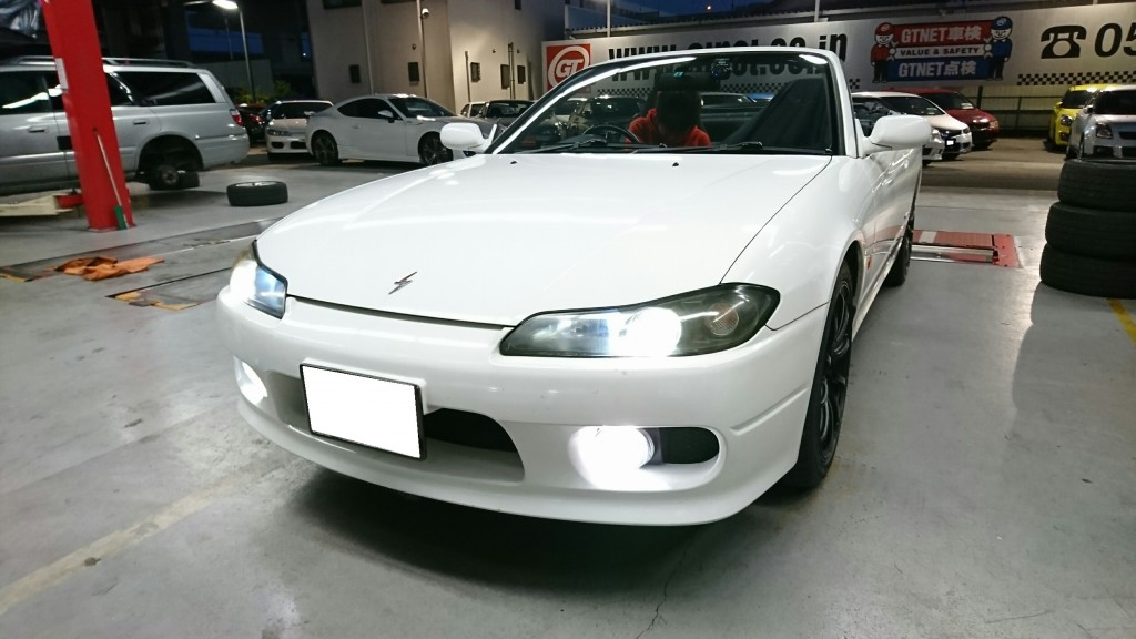 Ｓ１５ シルビア フォグライト 取り付け | GTNET愛知